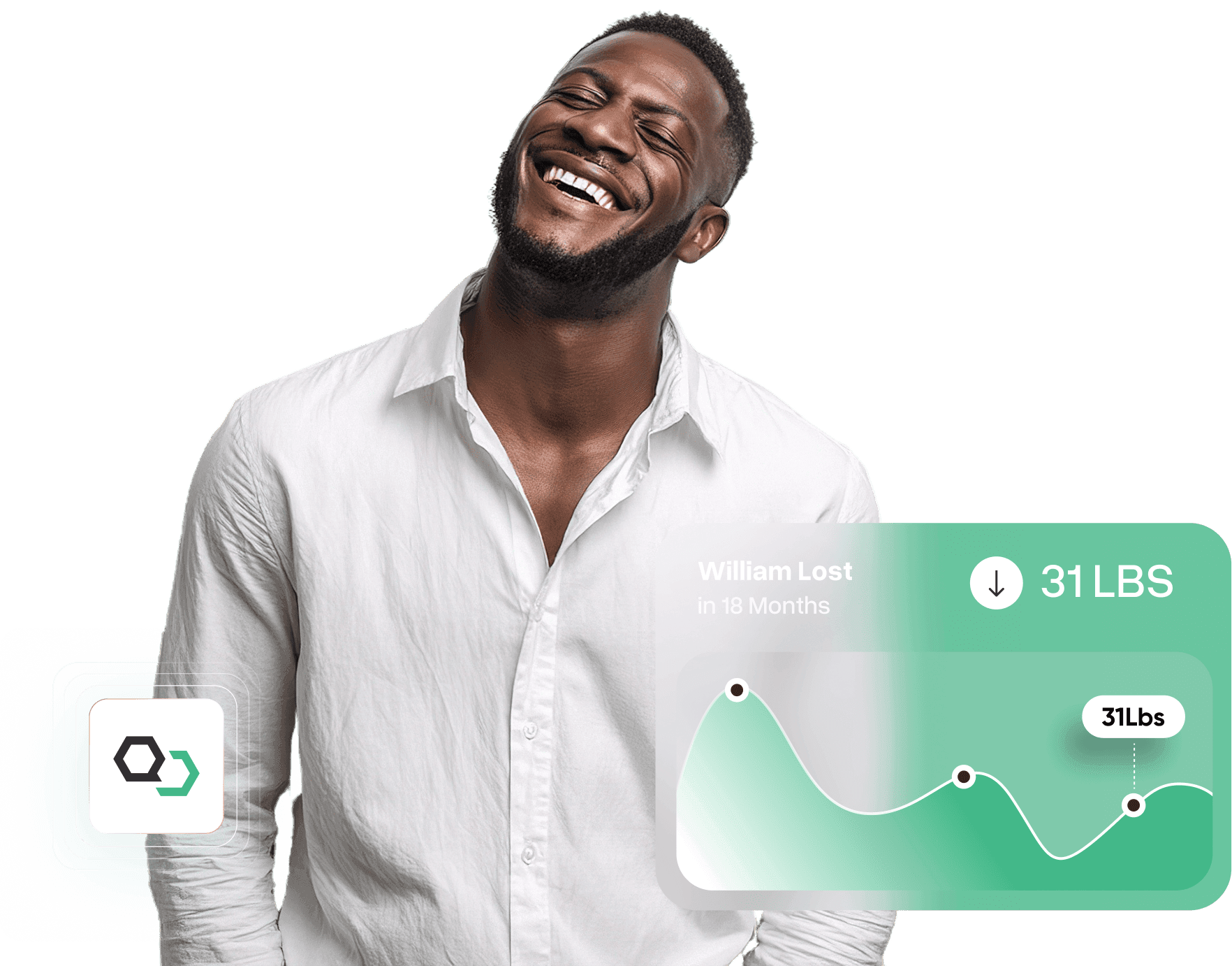 Smiling Telegenix patient